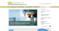 Desktop Screenshot of lda.lozere.fr